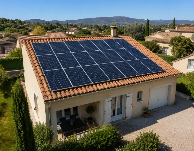 Prime à l'autoconsommation panneaux solaires Le Tholonet — aide financière de l'État
